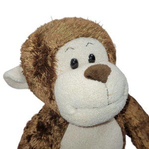 Build A Bear Workshop BABW Magnificent Monkey Brown Plush Stuffed Animal 18''